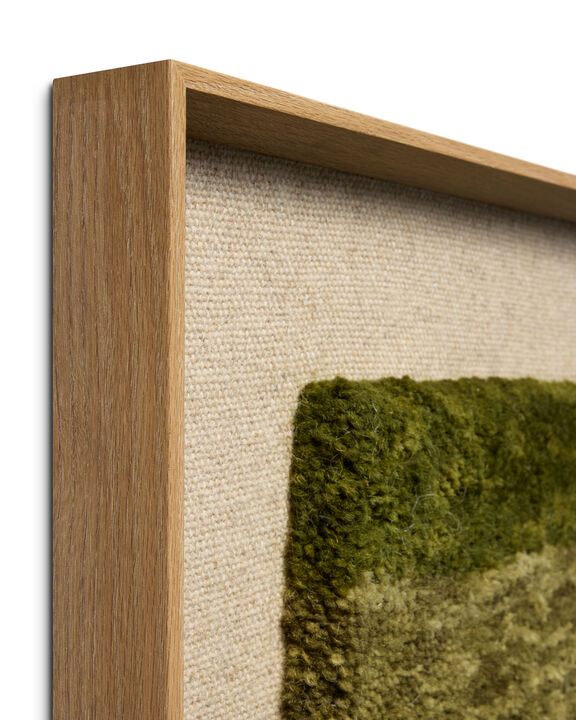 Pacifico Green/Beige 3'6"x2'8" Wall Art